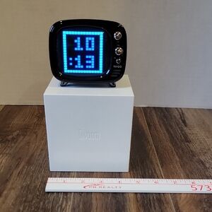 Divoom Black and Blue Pixel Art Speaker